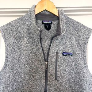 Mens Patagonia “Better Sweater” Fleece Vest - Gray - Large